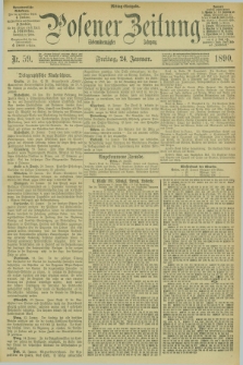 Posener Zeitung. Jg.97, Nr. 59 (24 Januar 1890) - Mittag=Ausgabe.