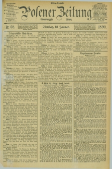 Posener Zeitung. Jg.97, Nr. 68 (28 Januar 1890) - Mittag=Ausgabe.