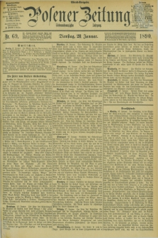 Posener Zeitung. Jg.97, Nr. 69 (28 Januar 1890) - Abend=Ausgabe.