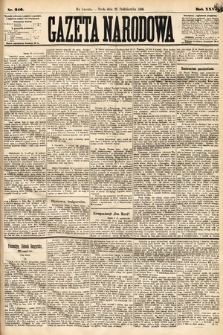 Gazeta Narodowa. 1886, nr 240