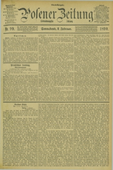 Posener Zeitung. Jg.97, Nr. 99 (8 Februar 1890) - Abend=Ausgabe.