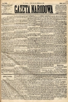 Gazeta Narodowa. 1886, nr 243