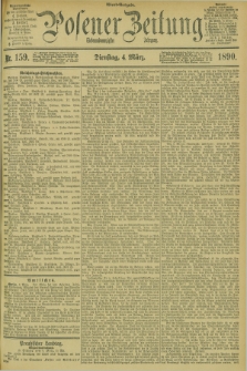 Posener Zeitung. Jg.97, Nr. 159 (4 März 1890) - Abend=Ausgabe.