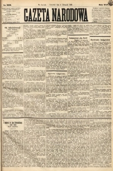 Gazeta Narodowa. 1886, nr 252