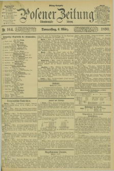 Posener Zeitung. Jg.97, Nr. 164 (6 März 1890) - Mittag=Ausgabe.