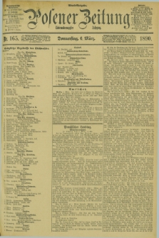 Posener Zeitung. Jg.97, Nr. 165 (6 März 1890) - Abend=Ausgabe.