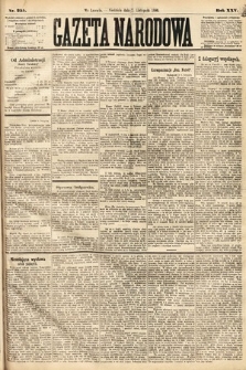 Gazeta Narodowa. 1886, nr 255