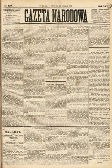 Gazeta Narodowa. 1886, nr 259