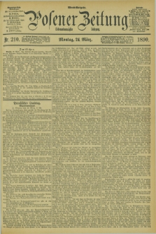 Posener Zeitung. Jg.97, Nr. 210 (24 März 1890) - Abend=Ausgabe.