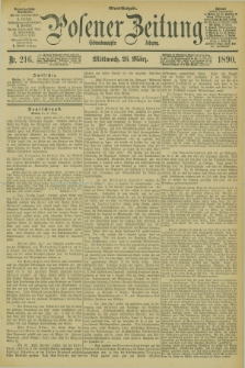 Posener Zeitung. Jg.97, Nr. 216 (26 März 1890) - Abend=Ausgabe.