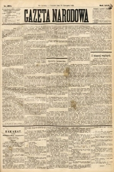 Gazeta Narodowa. 1886, nr 264
