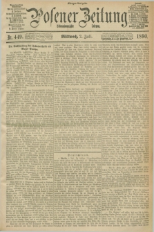 Posener Zeitung. Jg.97, Nr. 449 (2 Juli 1890) - Morgen=Ausgabe. + dod.