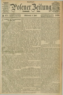 Posener Zeitung. Jg.97, Nr. 451 (2 Juli 1890) - Abend=Ausgabe.