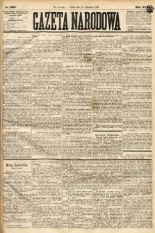 Gazeta Narodowa. 1886, nr 265