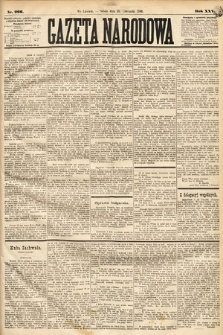Gazeta Narodowa. 1886, nr 266