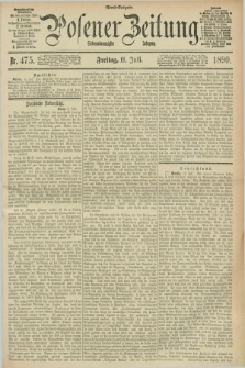 Posener Zeitung. Jg.97, Nr. 475 (11 Juli 1890) - Abend=Ausgabe.