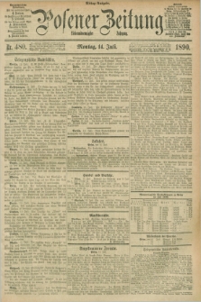 Posener Zeitung. Jg.97, Nr. 480 (14 Juli 1890) - Mittag=Ausgabe.