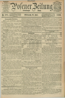 Posener Zeitung. Jg.97, Nr. 486 (16 Juli 1890) - Mittag=Ausgabe.