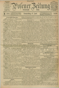 Posener Zeitung. Jg.97, Nr. 489 (17 Juli 1890) - Mittag=Ausgabe.