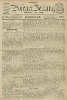 Posener Zeitung. Jg.97, Nr. 496 (19 Juli 1890) - Abend=Ausgabe.