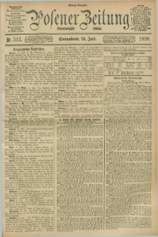 Posener Zeitung. Jg.97, Nr. 513 (26 Juli 1890) - Mittag=Ausgabe.
