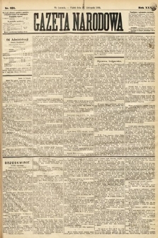 Gazeta Narodowa. 1886, nr 271
