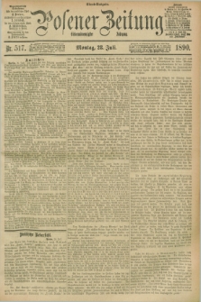 Posener Zeitung. Jg.97, Nr. 517 (28 Juli 1890) - Abend=Ausgabe.