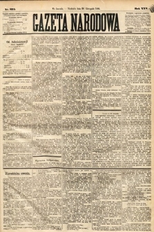Gazeta Narodowa. 1886, nr 273