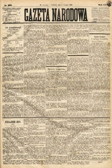 Gazeta Narodowa. 1886, nr 279