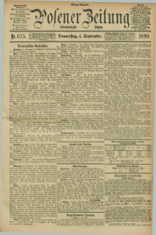 Posener Zeitung. Jg.97, Nr. 615 (4 September 1890)