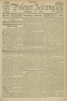 Posener Zeitung. Jg.97, Nr. 616 ( 4 September 1890)