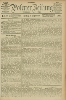 Posener Zeitung. Jg.97, Nr. 619 (5 September 1890) - Abend=Ausgabe.
