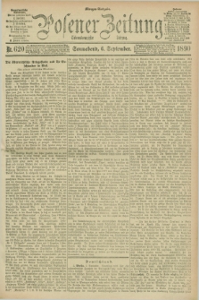 Posener Zeitung. Jg.97, Nr. 620 (6 September 1890) + dod.