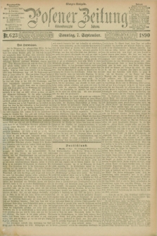 Posener Zeitung. Jg.97, Nr. 623 (7 September 1890) + dod.