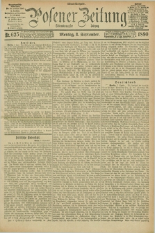 Posener Zeitung. Jg.97, Nr. 625 (8 September 1890) - Abend=Ausgabe.