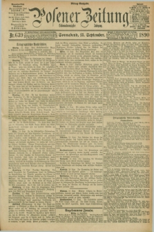 Posener Zeitung. Jg.97, Nr. 639 (13 September 1890)