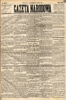 Gazeta Narodowa. 1886, nr 284