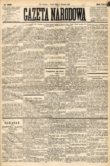 Gazeta Narodowa. 1886, nr 286