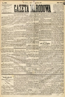 Gazeta Narodowa. 1886, nr 288