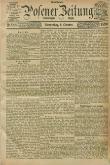 Posener Zeitung. Jg.97, Nr. 688 (2 Oktober 1890) - Abend=Ausgabe.
