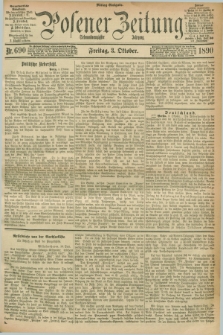 Posener Zeitung. Jg.97, Nr. 690 (3 Oktober 1890) - Mittag=Ausgabe.