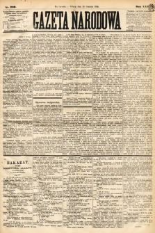 Gazeta Narodowa. 1886, nr 289