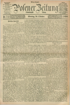 Posener Zeitung. Jg.97, Nr. 732 (20 Oktober 1890) - Mittag=Ausgabe.