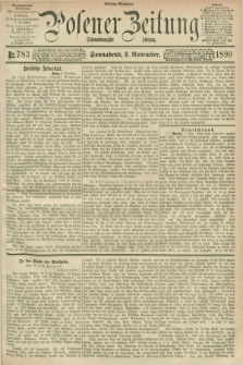 Posener Zeitung. Jg.97, Nr. 783 (8 November 1890) - Mittag=Ausgabe.