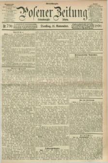 Posener Zeitung. Jg.97, Nr. 790 (11 November 1890) - Abend=Ausgabe.