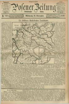Posener Zeitung. Jg.97, Nr. 809 (19 November 1890) - Morgen=Ausgabe. + dod.