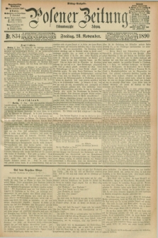 Posener Zeitung. Jg.97, Nr. 834 (28 November 1890) - Mittag=Ausgabe.