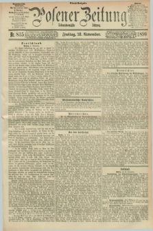 Posener Zeitung. Jg.97, Nr. 835 (28 November 1890) - Abend=Ausgabe.
