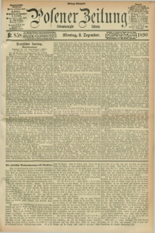 Posener Zeitung. Jg.97, Nr. 858 (8 Dezember 1890) - Mittag=Ausgabe.