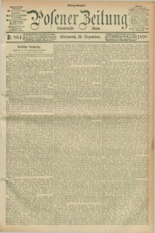 Posener Zeitung. Jg.97, Nr. 864 (10 Dezember 1890) - Mittag=Ausgabe.